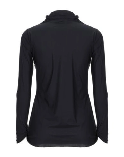 Shop Chiara Boni La Petite Robe Woman T-shirt Black Size 6 Polyamide, Elastane