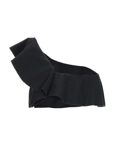 Shop Isabel Marant One-shoulder Top In Black
