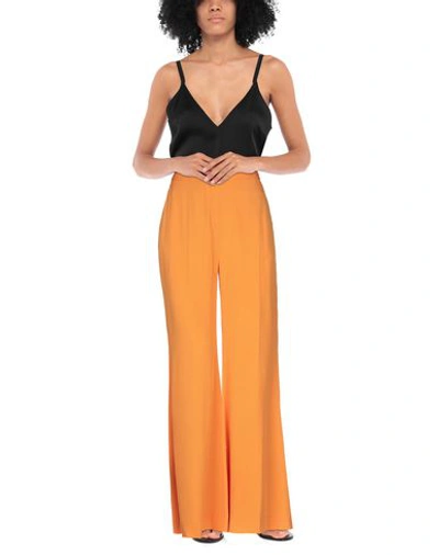 Shop Rosetta Getty Woman Pants Orange Size 4 Acetate, Viscose