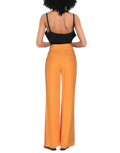Shop Rosetta Getty Woman Pants Orange Size 4 Acetate, Viscose