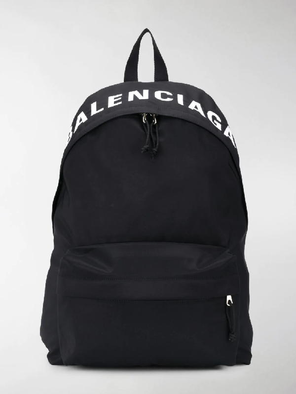 balenciaga black backpack