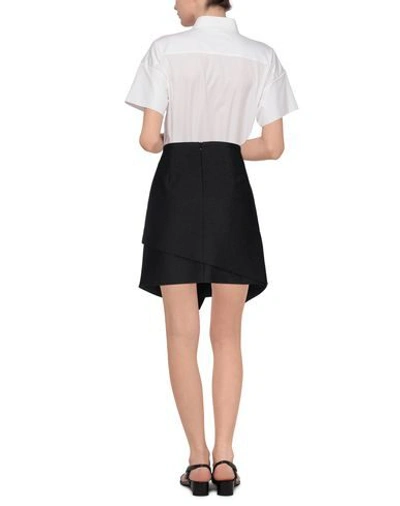 Shop Karl Lagerfeld Midi Skirts In Black