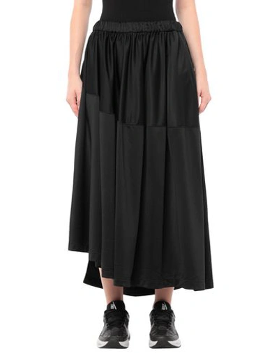 Shop Y-3 Midi Skirts In Black