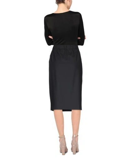 Shop Antonelli Midi Skirts In Black