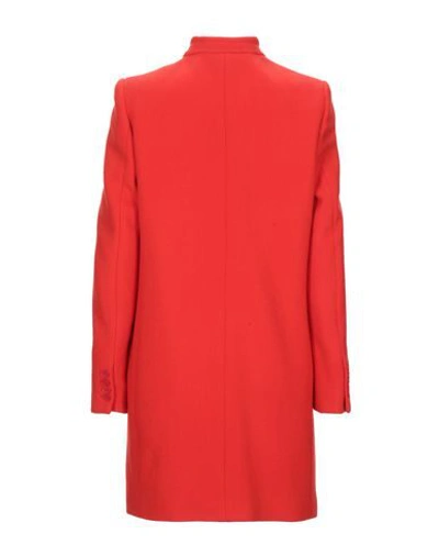 Shop Stella Mccartney Coat In Red