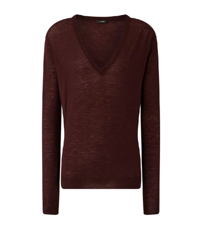 Shop Joseph Cashmere V-neck Sweater