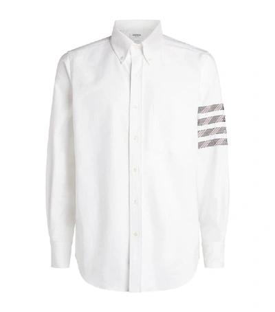 Shop Thom Browne 4-bar Oxford Shirt