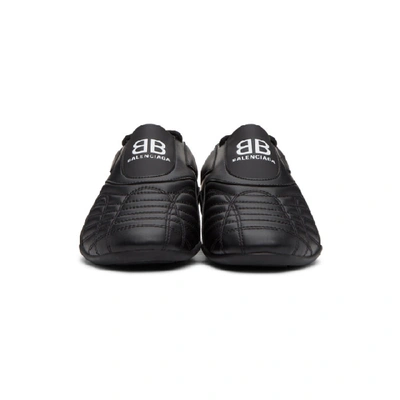 Shop Balenciaga Black Zen Sneakers