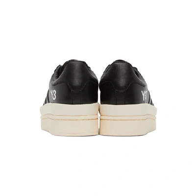 Shop Y-3 Black Hicho Sneakers In Black/black
