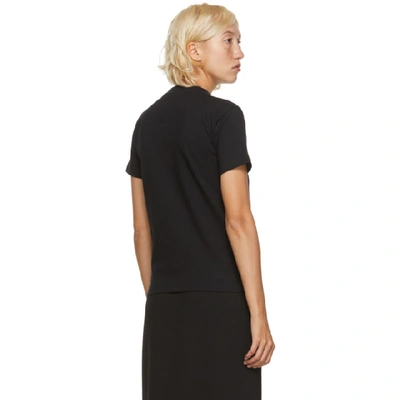 Shop Balenciaga Black Gym Wear T-shirt In 1000 Black