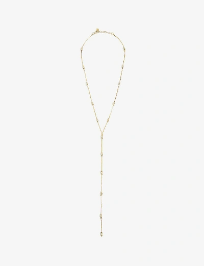 Shop Anissa Kermiche Serpent Doré Yellow Gold-plated Sterling Silver Necklace