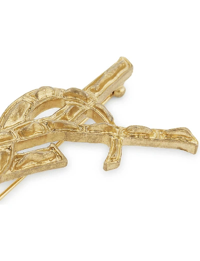 鳄鱼-纹理 标志 金属 胸针