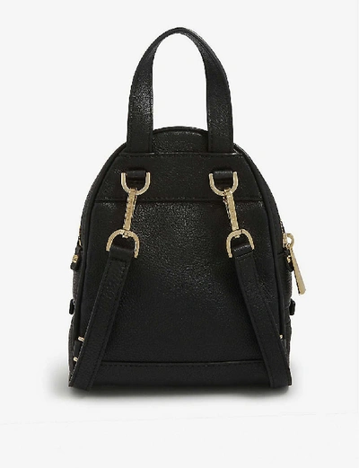Shop Michael Michael Kors Rhea Extra-small Leather Backpack, Women's, Black