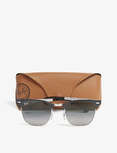 Ray Ban Rb3716 Square-frame Sunglasses In Black