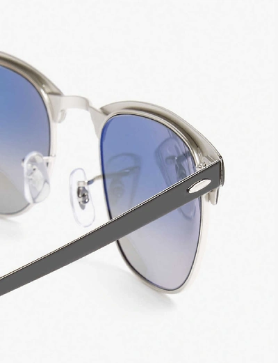 Ray Ban Rb3716 Square-frame Sunglasses In Black