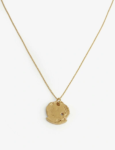 Shop Alighieri Forgotten Memory 24ct Gold-plated Bronze Necklace