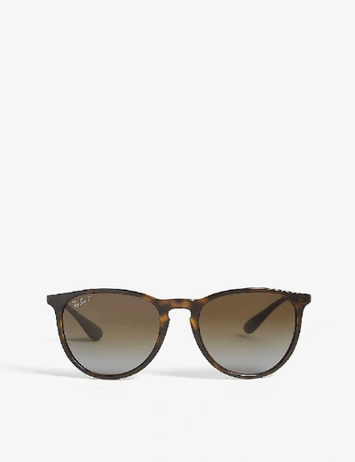 Ray Ban Ray-ban Mens Havana Rb4171 Tortoise Shell Aviator Sunglasses In Havana