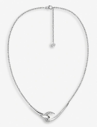 Shop Shaun Leane Women's Silver Hook Sterling Silver Diamond Necklace