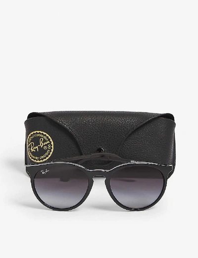 Shop Ray Ban Ray-ban Women's Gold Phantos Round Sunglasses