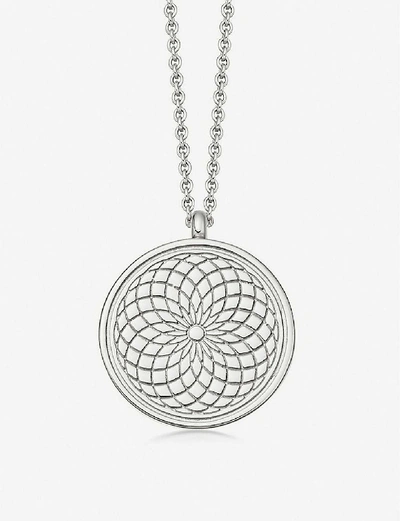 Shop Astley Clarke Womens Sterling Silver Celestial Radial Sterling Silver Necklace 1size