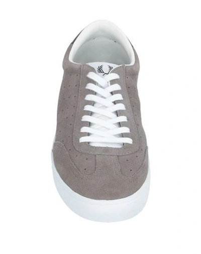 Shop Fred Perry Sneakers In Grey