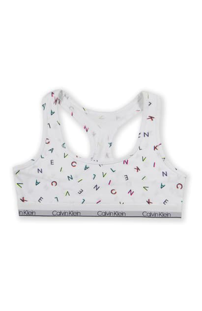 calvin klein kids sports bra