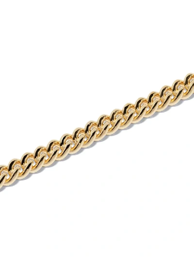 Shop Tom Wood Rounded Curb Bracelet In Gold