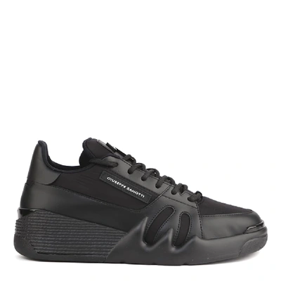Shop Giuseppe Zanotti Sneakers In Black Leather