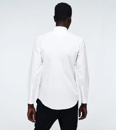 Shop Jil Sander Cotton Poplin Shirt In White