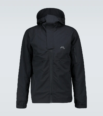 Shop A-cold-wall* Tryfan Hooded Storm Jacket In Black