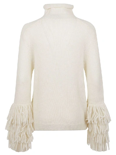 Shop Philosophy Women's Beige Wool Sweater