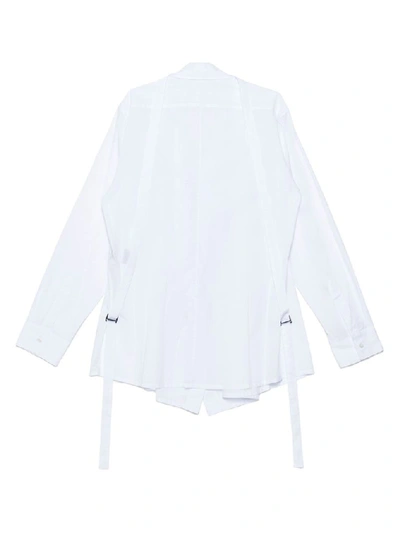 Shop Ann Demeulemeester Women's White Cotton Shirt