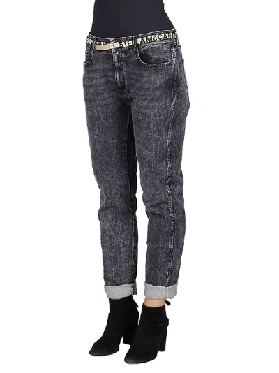 Shop Stella Mccartney Women's Black Cotton Jeans