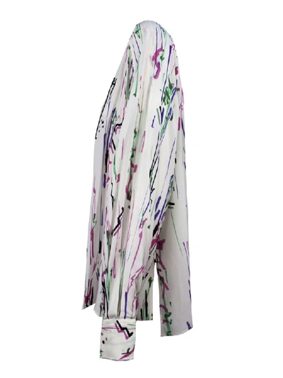 Shop Isabel Marant Women's White Silk Blouse