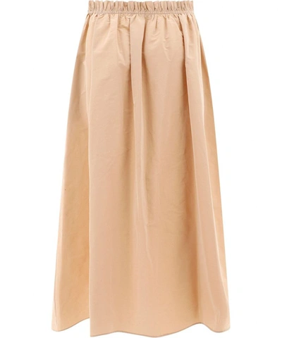 Shop Givenchy Women's Beige Cotton Skirt