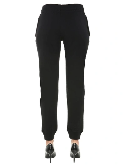 Shop Moschino Women's Black Cotton Pants
