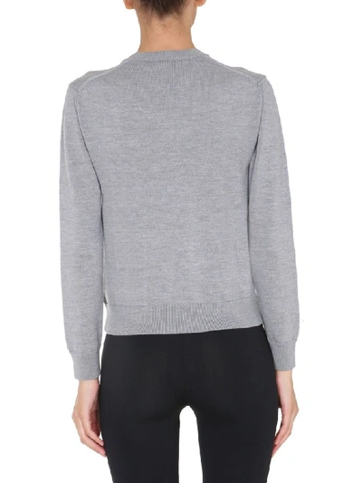 Shop Kenzo Women's Grey Wool Sweater