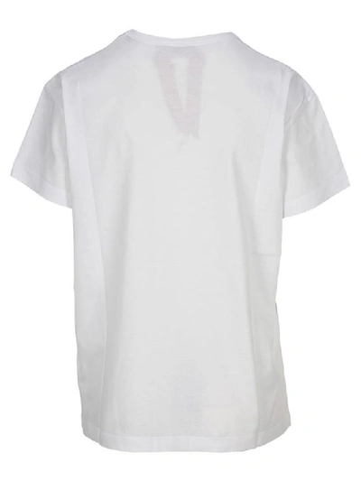 Shop N°21 Women's White Cotton T-shirt