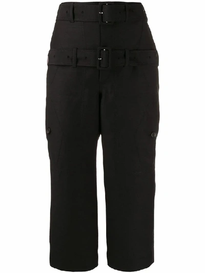 Shop Lanvin Women's Black Wool Pants