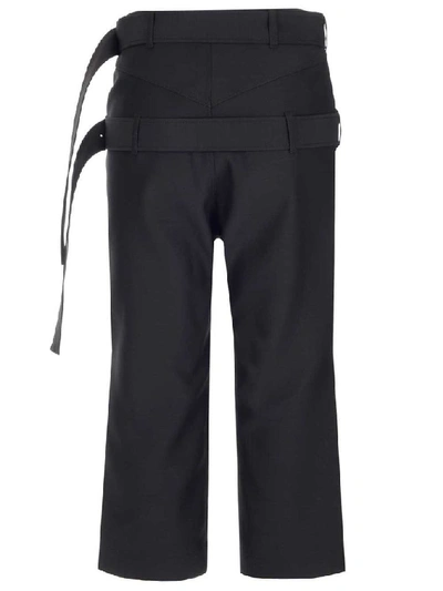 Shop Lanvin Women's Black Wool Pants