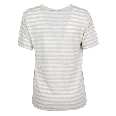 Shop Alexander Wang Women's Grey Cotton T-shirt