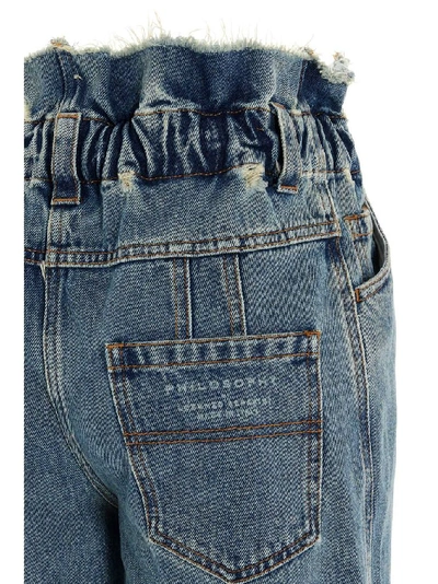 Shop Philosophy Women's Blue Cotton Jeans