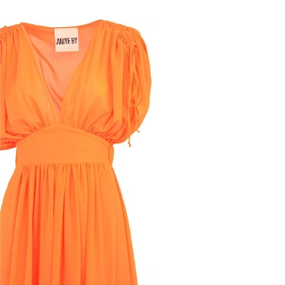 Shop Aniye By Women's Orange Viscose Dress