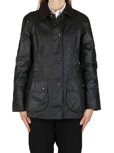 Shop Barbour Women's Black Cotton Outerwear Jacket