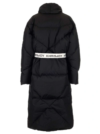 Shop Khrisjoy Women's Black Polyester Down Jacket