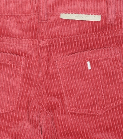 Shop Stella Mccartney Corduroy Pants In Pink