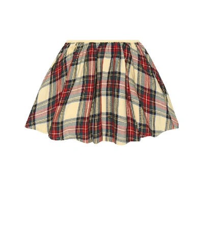Shop Morley Mona Clan Tartan Cotton Skirt In Multicoloured