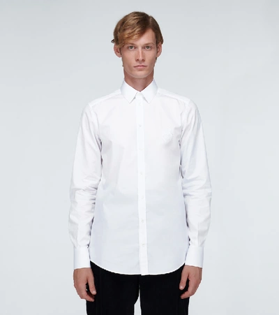 Shop Dolce & Gabbana Martini Formal Shirt In White