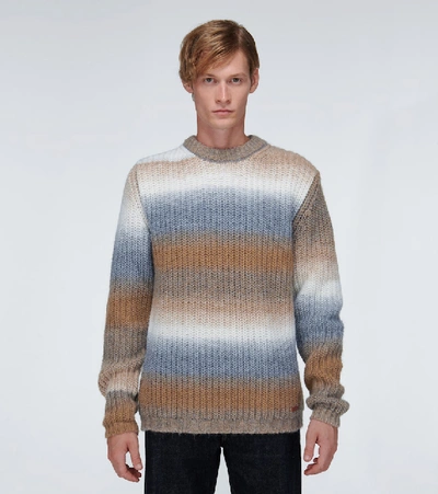 Shop Golden Goose Adonis Gradient Sweater In Multicoloured