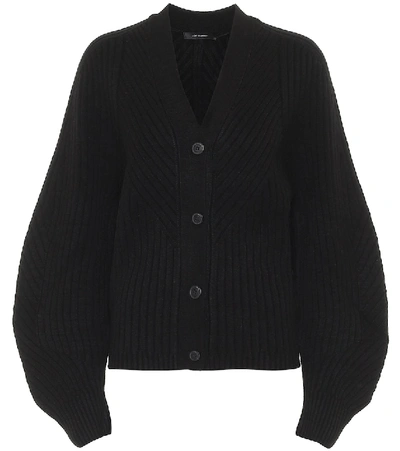 Shop Low Classic Ribbed-knit Cardigan In Black
